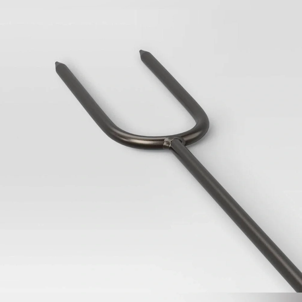Threshold Marshmallow Roasting Log Tong Sticks in Black NEW